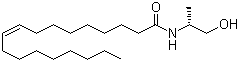 structure of CAS# 213182-22-0, (Z)-(R)-N-((2-羟基-1-甲基)乙基)-9-烯十八酰胺