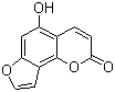 CAS # 21339-45-7, Isobergaptol, 5-Hydroxy-2H-furo[2,3-h]-1-benzopyran-2-one
