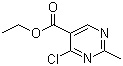 CAS # 2134-36-3, Ethyl 4-chloro-2-methyl-5-pyrimidinecarboxylate