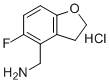 CAS # 2135600-87-0, (5-Fluoro-2,3-dihydrobenzofuran-4-yl)methanamine hydrochloride