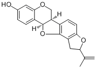 CAS # 213912-46-0, Barbacarpan, 1,2,5b(5bR,11bR)-11b-Tetrahydro-2-(1-methylethenyl)-6H-furo[2',3':6,7]benzofuro[3,2-c][1]benzopyran-9-ol