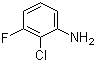 structure of CAS# 21397-08-0, 2-氯-3-氟苯胺