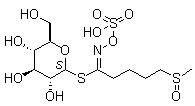 structure of CAS# 21414-41-5, Glucoraphanin