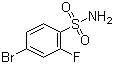 structure of CAS# 214210-30-7, 4-溴-2-氟苯磺酰胺