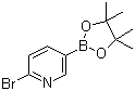 structure of CAS# 214360-62-0, 2-Bromopyridine-5-boronic acid pinacol ester