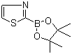 CAS # 214360-88-0, Thiazole-2-boronic acid pinacol ester, 2-(4,4,5,5-Tetramethyl-1,3,2-dioxaborolan-2-yl)thiazole