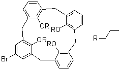 CAS # 214399-70-9, 5-Bromo-25,26,27,28-tetrapropoxycalix[4]arene
