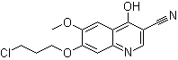 CAS 登录号：214470-66-3, 7-(3-氯丙氧基)-4-羟基-6-甲氧基喹啉-3-甲腈