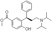 structure of CAS# 214601-17-9, 3-[(1R)-3-[双(1-甲基乙基)氨基]-1-苯基丙基]-4-羟基苯甲酸甲酯
