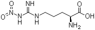 structure of CAS# 2149-70-4, N'-硝基-L-精氨酸
