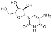 CAS # 2149-76-0, 5-Aminouridine, 5-amino-1-[(2R,3R,4S,5R)-3,4-dihydroxy-5-(hydroxymethyl)oxolan-2-yl]pyrimidine-2,4-dione