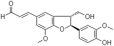 CAS # 215319-47-4, (+)-Balanophonin, (2E)-3-[(2S,3R)-2,3-Dihydro-2-(4-hydroxy-3-methoxyphenyl)-3-(hydroxymethyl)-7-methoxy-5-benzofuranyl]-2-propenal