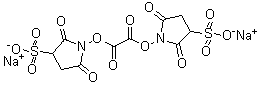 CAS 登录号：215597-87-8, 二(磺基琥珀酰亚胺基)草酸酯钠盐