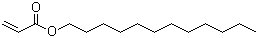 Dodecyl acrylate molecular structure (CAS 2156-97-0)