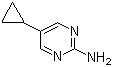 structure of CAS# 21573-16-0, 5-Cyclopropyl-2-pyrimidinamine