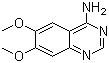 4-Amino-6,7-dimethoxyquinazoline molecular structure (CAS 21575-13-3)