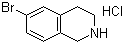 structure of CAS# 215798-19-9, 6-溴-1,2,3,4-四氢异喹啉盐酸盐