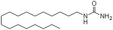 Stearylurea molecular structure (CAS 2158-08-9)