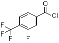 structure of CAS# 216144-68-2, 3-氟-4-三氟甲基苯甲酰氯
