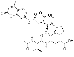 CAS # 216757-33-4, N-Acetyl-L-isoleucyl-L-alpha-glutamyl-L-prolyl-N-(4-methyl-2-oxo-2H-1-benzopyran-7-yl)-L-alpha-asparagine