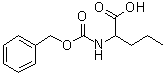 structure of CAS# 21691-43-0, N-(苄氧羰基)-DL-正缬氨酸