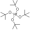 structure of CAS# 2172-02-3, Tetrakis(tert-butoxy)hafnium