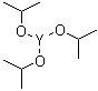 CAS # 2172-12-5, Isopropyl alcohol yttrium salt, Tris(isopropoxy)yttrium, Yttrium (III) isopropoxide, Yttrium triisopropoxide, Yttrium tris(isopropoxide)