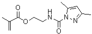 CAS 登录号：217437-44-0, 2-[(3,5-二甲基吡唑基)羰基氨基]乙基异丁烯酸酯