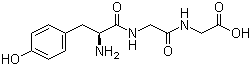 structure of CAS# 21778-69-8, L-Tyrosylglycylglycine