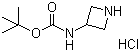 structure of CAS# 217806-26-3, 3-Boc-氨基氮杂环丁烷盐酸盐