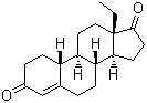 CAS 登录号：21800-83-9, 左旋乙基甾烯二酮, 18-甲基-4-雌烯-3,17-二酮