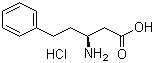 CAS # 218278-62-7, (S)-3-Amino-5-phenylpentanoic acid hydrochloride