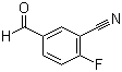 structure of CAS# 218301-22-5, 3-氰基-4-氟苯甲醛