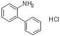 CAS # 2185-92-4, 2-Phenylaniline hydrochloride, [1,1'-Biphenyl]-2-amine hydrochloride (1:1)