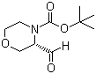 structure of CAS# 218594-01-5, (S)-N-叔丁氧羰基-3-吗啉甲醛