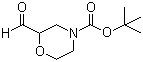 structure of CAS# 218594-02-6, 4-叔丁氧羰基-2-吗啉甲醛