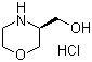 structure of CAS# 218594-79-7, (S)-Morpholin-3-ylmethanol hydrochloride