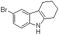structure of CAS# 21865-50-9, 6-Bromo-2,3,4,9-tetrahydro-1H-carbazole