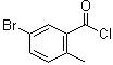 structure of CAS# 21900-41-4, 5-溴-2-甲基苯甲酰氯