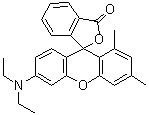 structure of CAS# 21934-68-9, 6'-(二乙基氨基)-1',3'-二甲基荧烷