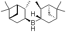 Diisopinocampheylborane molecular structure (CAS 21947-87-5)