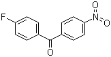 structure of CAS# 2195-47-3, 4-Fluoro-4'-nitrobenzophenone