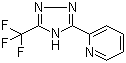 structure of CAS# 219508-27-7, 3-(三氟甲基)-5-(2-吡啶基)-1,2,4-三唑