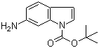 structure of CAS# 219508-62-0, 1-Boc-6-aminoindole