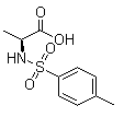 structure of CAS# 21957-58-4, N-(4-甲基苯磺酰基)-L-丙氨酸
