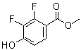 structure of CAS# 219685-84-4, 4-羟基-2,3-二氟苯甲酸甲酯