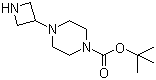 CAS # 219725-67-4, tert-Butyl 4-(azetidin-3-yl)piperazine-1-carboxylate