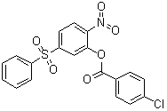CAS # 219793-45-0, 4-Chlorobenzoic acid 2-nitro-5-(phenylsulfonyl)phenyl ester, AHAS inhibitor