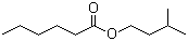 CAS # 2198-61-0, Isopentyl hexanoate, Hexanoic acid 3-methylbutyl ester