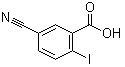 CAS # 219841-92-6, 5-Cyano-2-iodobenzoic acid, 2-Iodo-5-cyanobenzoic acid